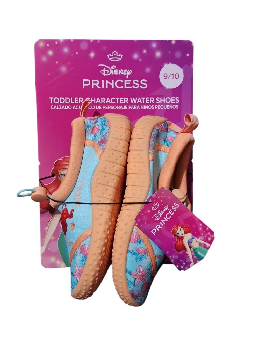 Disney Princess Ariel Little Mermaid Slip-on Water Shoes